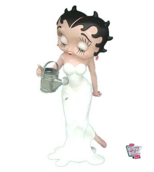 Figura Decoración Betty Boop Regando