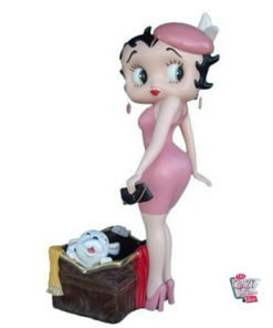 Figura Decoración Betty Boop Revistero