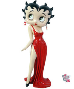 Figura Decoración Betty Boop Vestido Largo