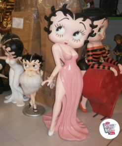  Figure Decoration Betty Boop Long Dress
