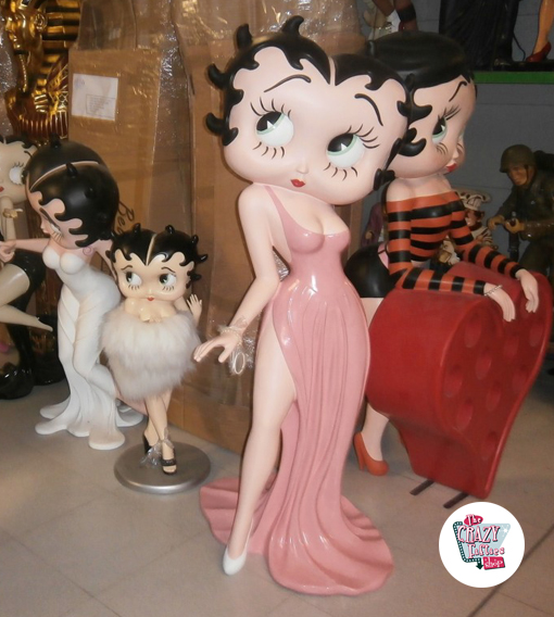 Figur Dekor Betty Boop Long Dress