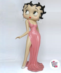 Figura Decoración Betty Boop Vestido Largo