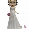 Figura Decoração Betty Boop vestido de casamento