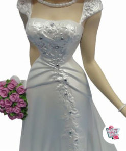 Figura decorazioni Betty Boop abito da sposa