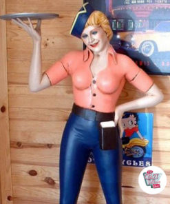 Figur Skates Dekor skuff Waitress