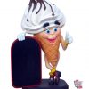 Figure decoration cream cone with slate