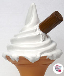 Figur Decoration Cone Cream Sundae Large