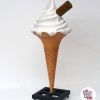 Figur Dekor Cone Cream Sundae Large