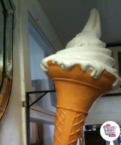 Ice Cream Sundae Cone Figure Wall Decoration