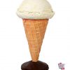 Figure decoration cream cone