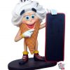 Figura cone decoração creme com medidor de ardósia 1