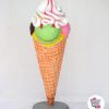 Figur Dekoration Cone Flavors Ice Cream