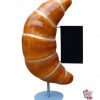 Figura Decorazione Croissant con menù