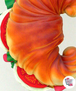 Figure Decoration Croissant with menu