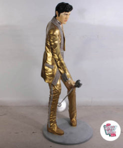 Figure Decoration Singing Elvis Dorado