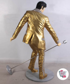 Figure Decoration Singing Elvis Dorado