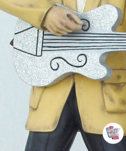 Figura Decoración Elvis Guitarra