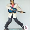 Figura Decoração azul da guitarra de Elvis