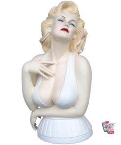 Figura Decoração Marilyn Bust