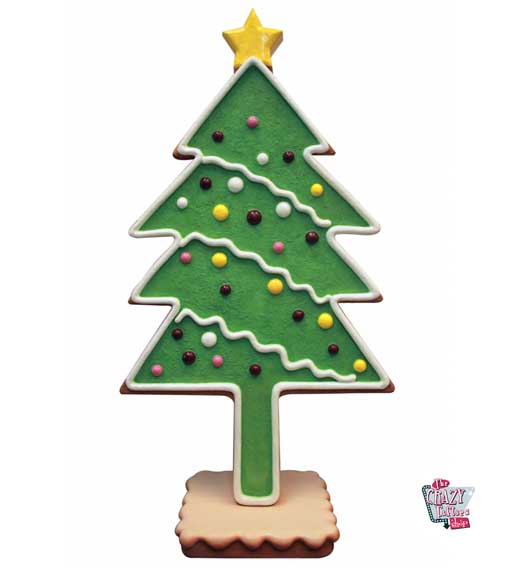 Figura Decoración Navidad Arbol Jengibre