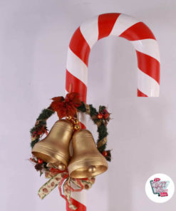 Decoração da figura Christmas Stick Giant Caramel