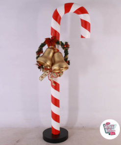 Decoração da figura Christmas Stick Giant Caramel