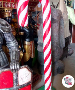 Figur Juldekorasjon Stor Candy Cane