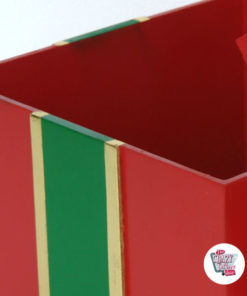 Caja Decoración Regalo Navidad