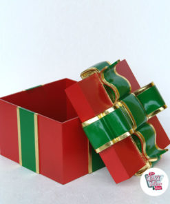 Caja Decoración Regalo Navidad