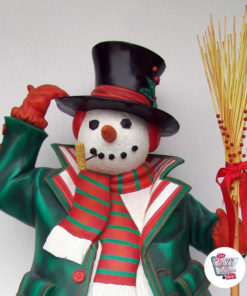 Figura Decoração Natal Boneco de neve grande