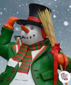 Figura Decorazione Natale pupazzo di neve grande