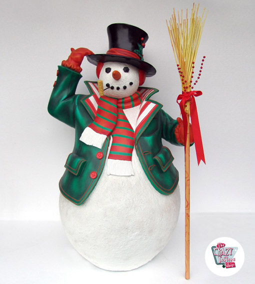 Figur Dekor Christmas Snowman Large
