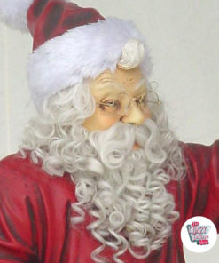 Figura Decoración Navidad Papa Noel Sentado
