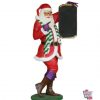 Figura Decoración Navidad Papa Noel con Menú edición LGTB