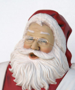 Figure Decoration Christmas Santa Claus with Cake