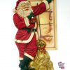 Figura Decoração Natal Papai Noel na Janela