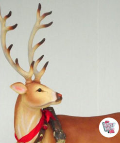 Figure Decoration Christmas Reindeer Santa Claus