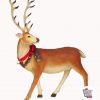 Figure Decoration Christmas Reindeer Santa Claus