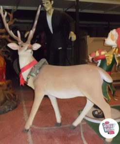 Konstdekoration Julrenare Santa Claus