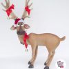 Figure Decoration Christmas Reindeer Paws Crossed