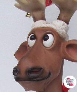 Figure Decoration Christmas Reindeer Sitting