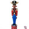 Figura Decorazione Renna di piombo Soldier