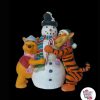 Figura Decoración Navidad Snowman, Tiger and Pooh