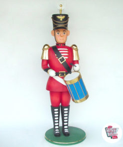 Figura Decoración Navidad Soldadito de Plomo Gigante