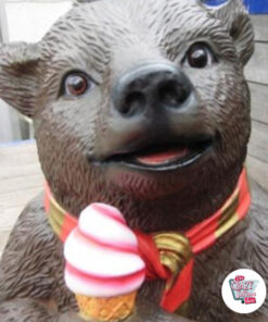 Figure Decoration Bear Ice Cream