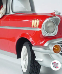 Figura Decoración Elvis Chevy 57