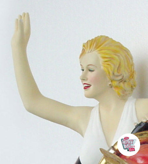 Figur Dekoration Marilyn bilulykke