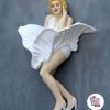 Figura Decorazione parete Marilyn Gonna