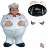 Figur Dekoration Italian Restaurant Chef Kitchen