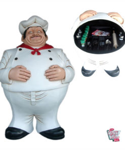 Figur Dekoration Italian Restaurant Chef Kitchen